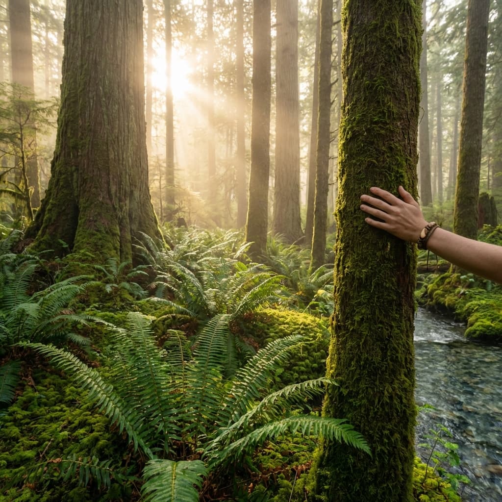 forest bathing 101: how nature heals the modern mind